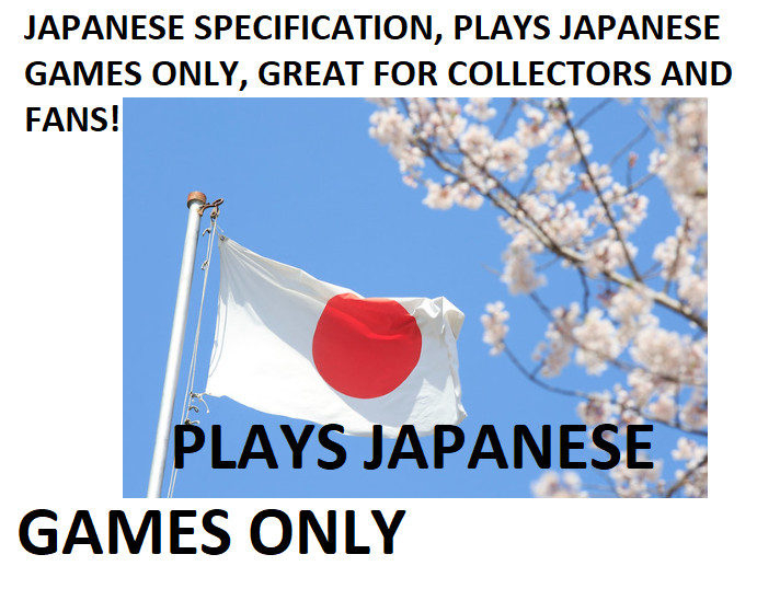 Sony PS2 Console , JAPAN spec, plays Japan Games only, with 4 Free Games!!!