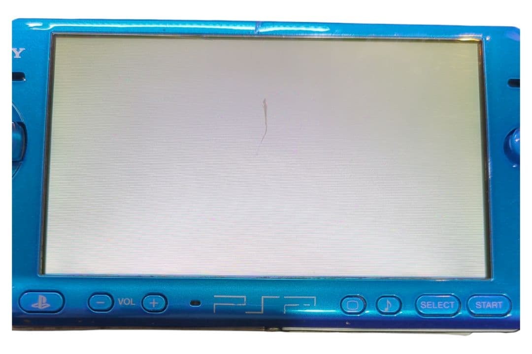 Sony PlayStation Portable PSP-3000 Vibrant Blue System Console Only Tested