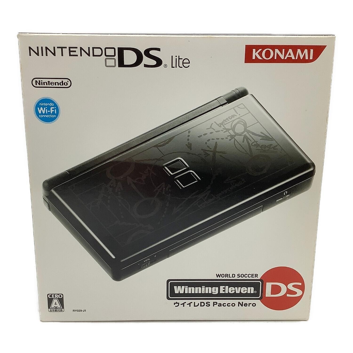 Nintendo (NINTENDO) NintendoDSLite USG-001 Winning ElevenDS Pacco Nero A983