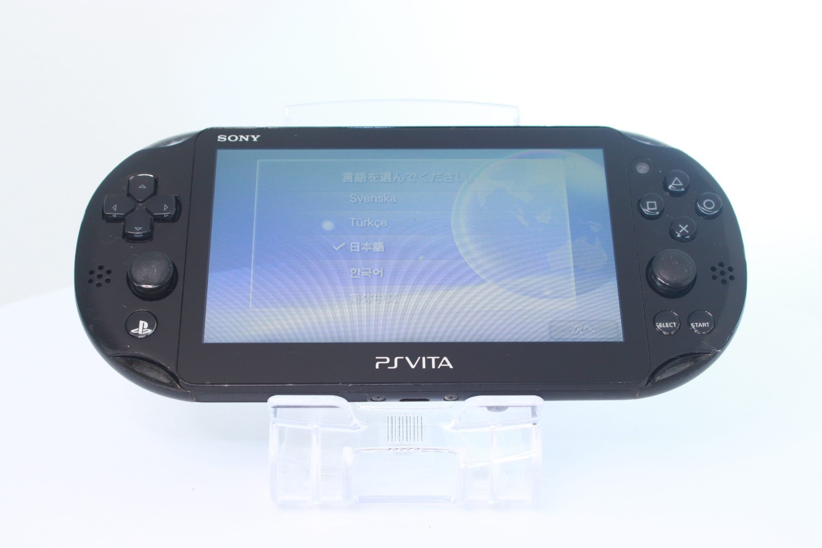 JP Game PS Vita PCH-2000 Black [ Rank：B]