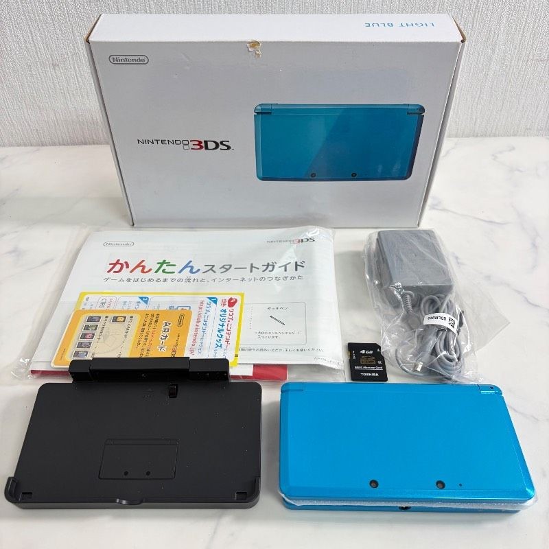 [Unused/Beautiful Item] Nintendo 3DS CTR-001 Light Blue Nintendo 531K