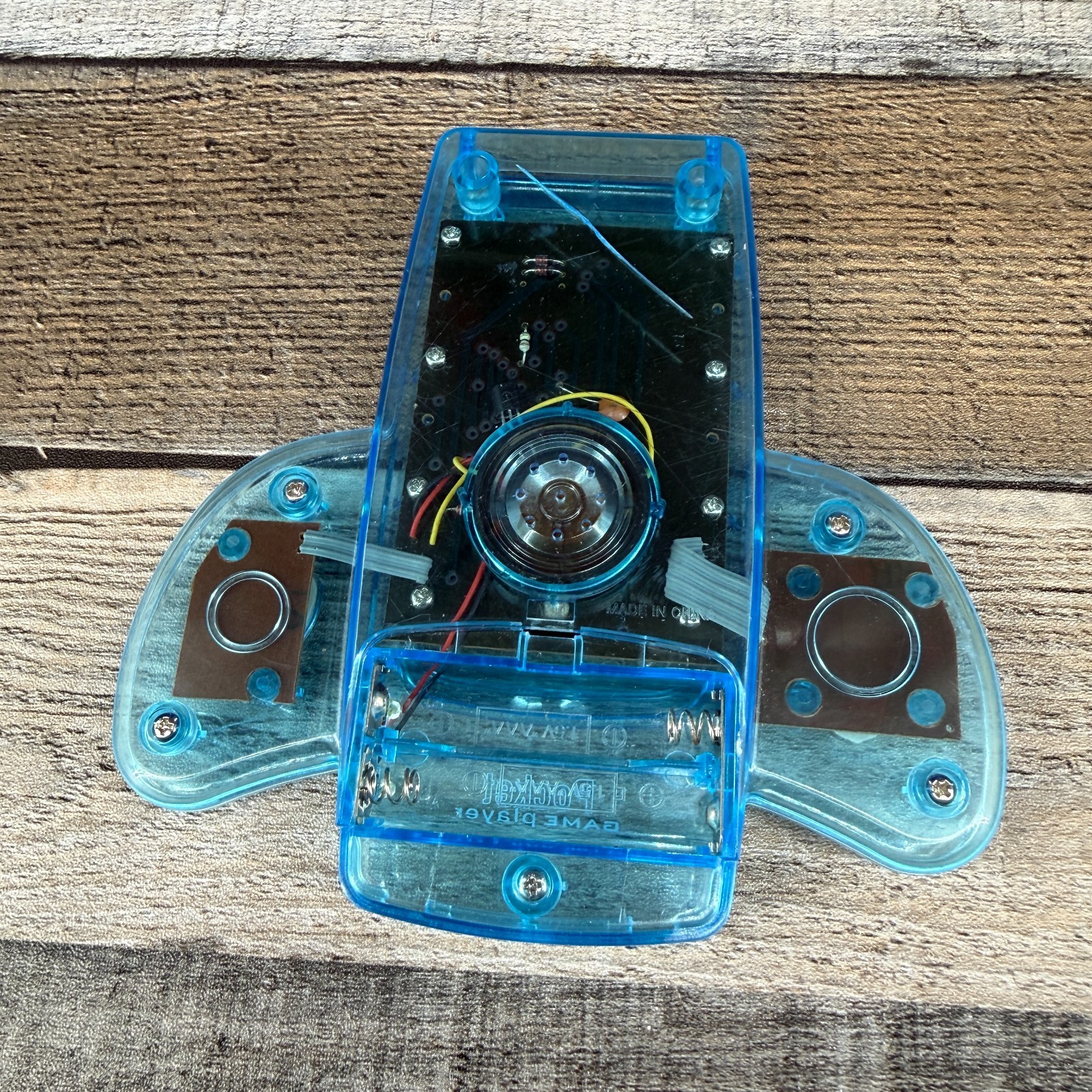 Vintage Pocket Game Player 90s Retro Console Works