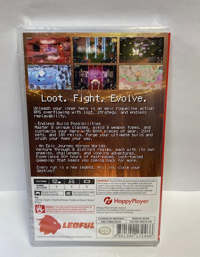 God Wars (Multi-Language) Switch Brand New Game Special (2026 Action)