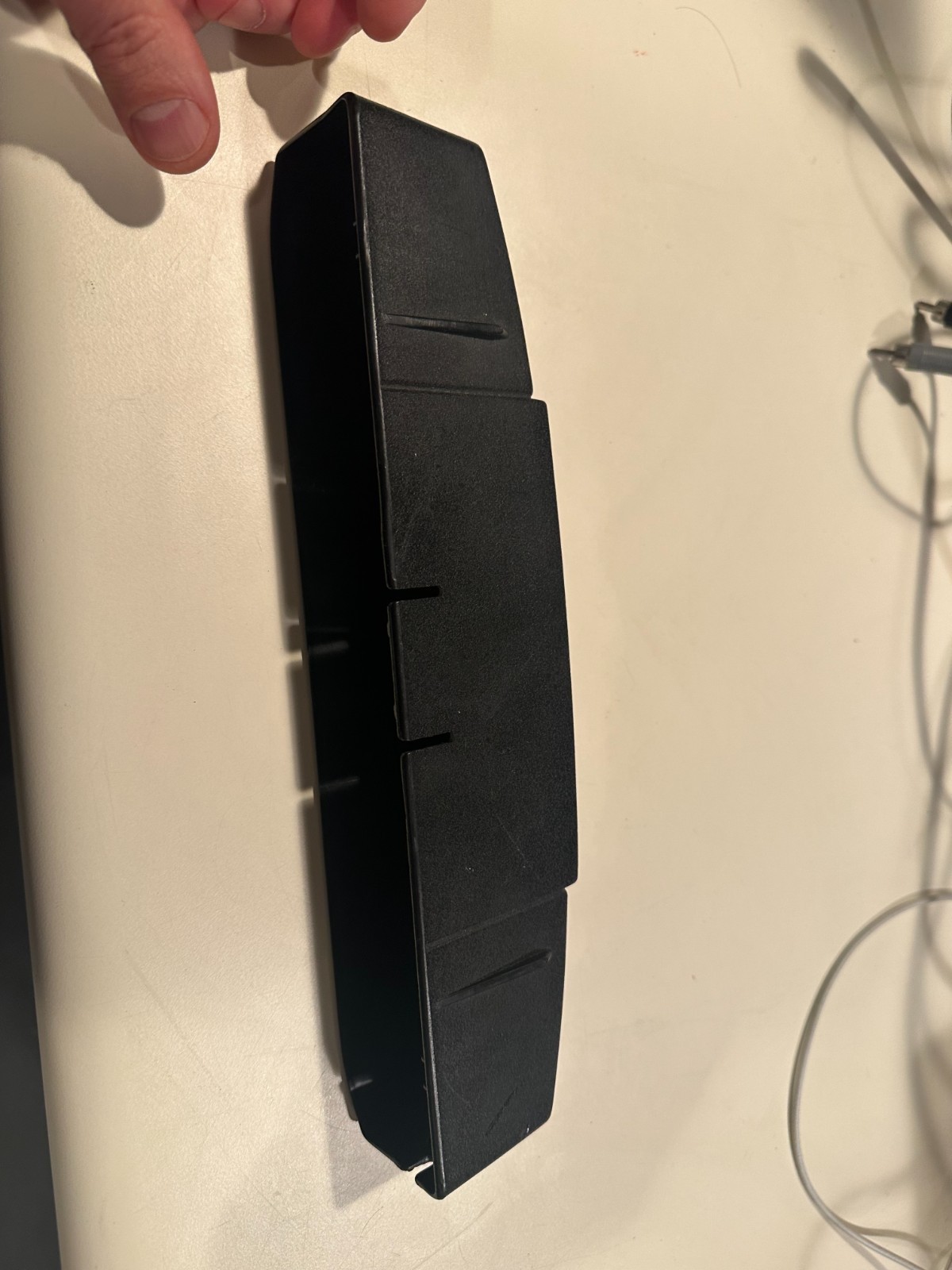 Turbo Grafx 16 Back Cover (?) Vintage Game Console Plastic Part