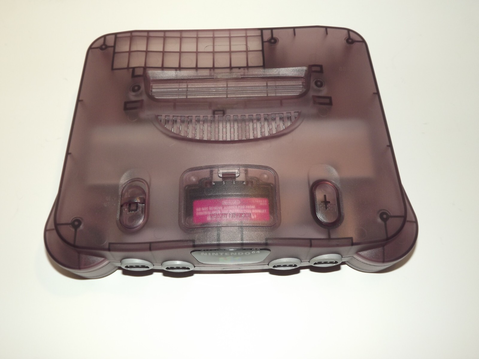 Nintendo 64 N64 Atomic Purple Console w/ Controller Cables Tested 30-Day Wty