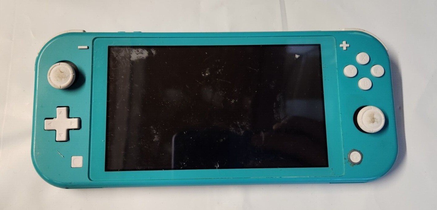 Nintendo Switch Lite 32GB Console – Turquoise SOLD AS IS FOR PARTS OR REPAIR