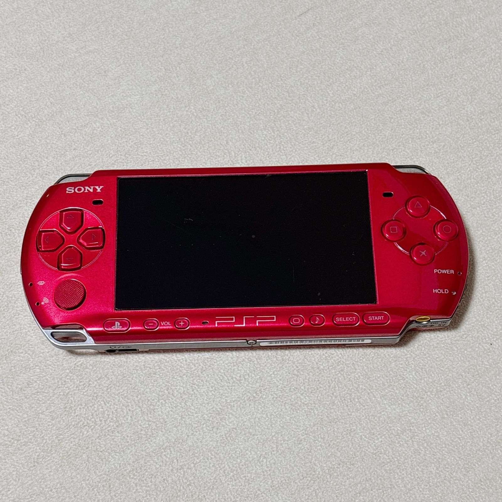 Sony PSP 3000 Radiant Red PSP-3000 RR Boxed Tested Working 4GB Memory Card