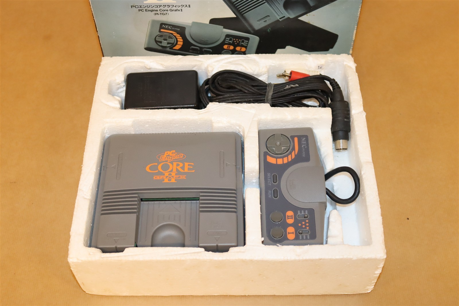 Nec Pc Engine Core Grafx II 2 console system ( import japan jpn ) HU
