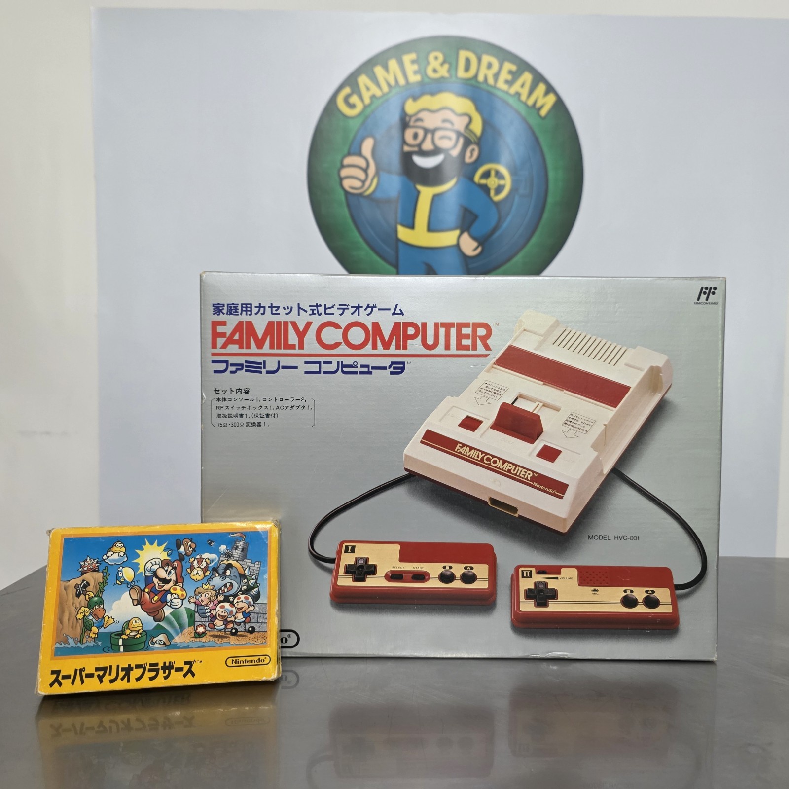 Famicom Nes NTSC J Japanese Nintendo 8 Bit Entertainment S + Mario Working