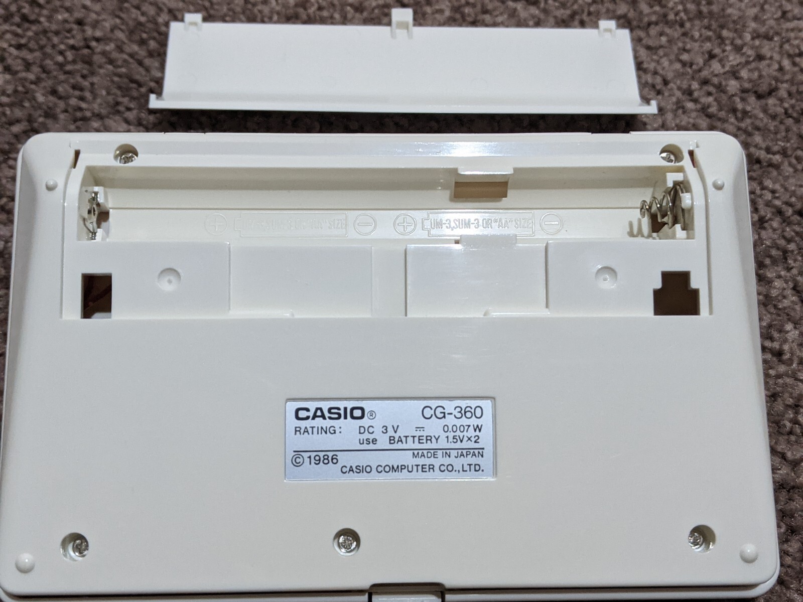 Casio CG-360 SL Bankman with original box – Immaculate Condition!
