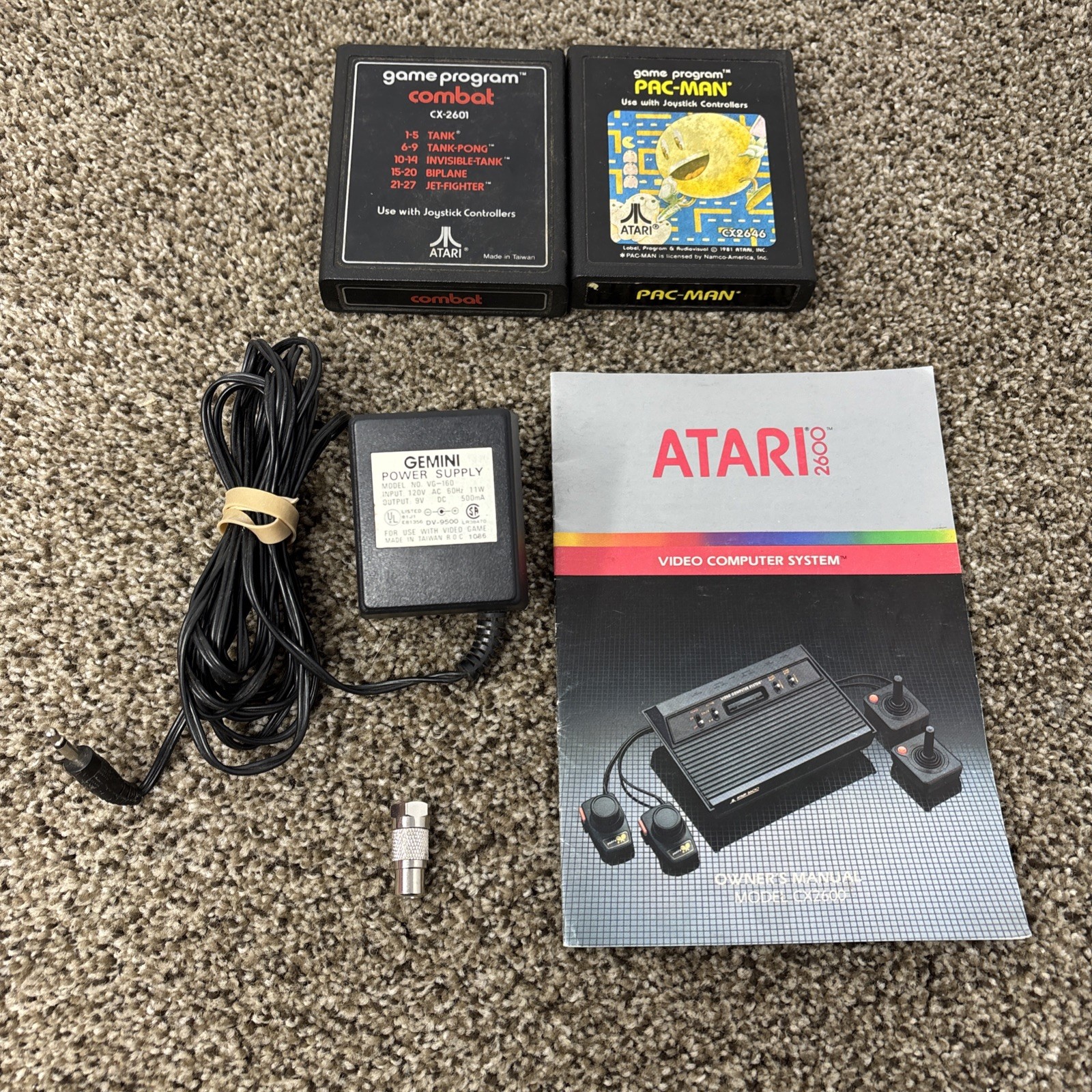 Atari 2600 Darth Vader Console Set – Complete In Box & Matching Serials *Tested*