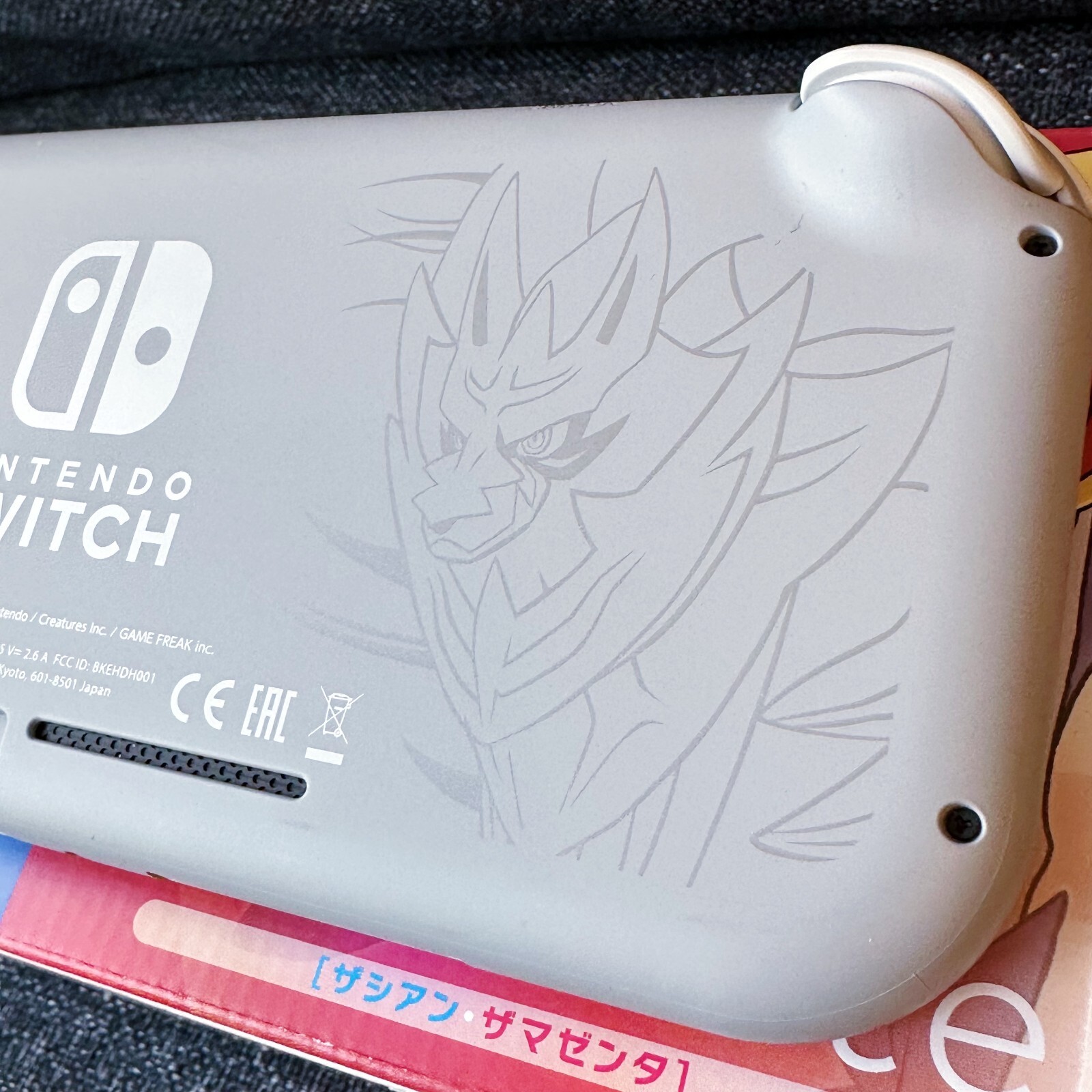 Nintendo Switch Lite Pokemon Zacian Zamazenta Edition Console Limited W/ BOX