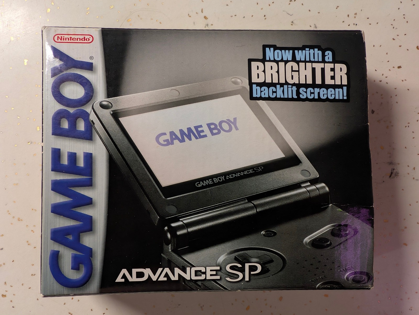 Nintendo Game Boy Advance SP ORIGINAL BOX with INSERT & MANUAL ONLY