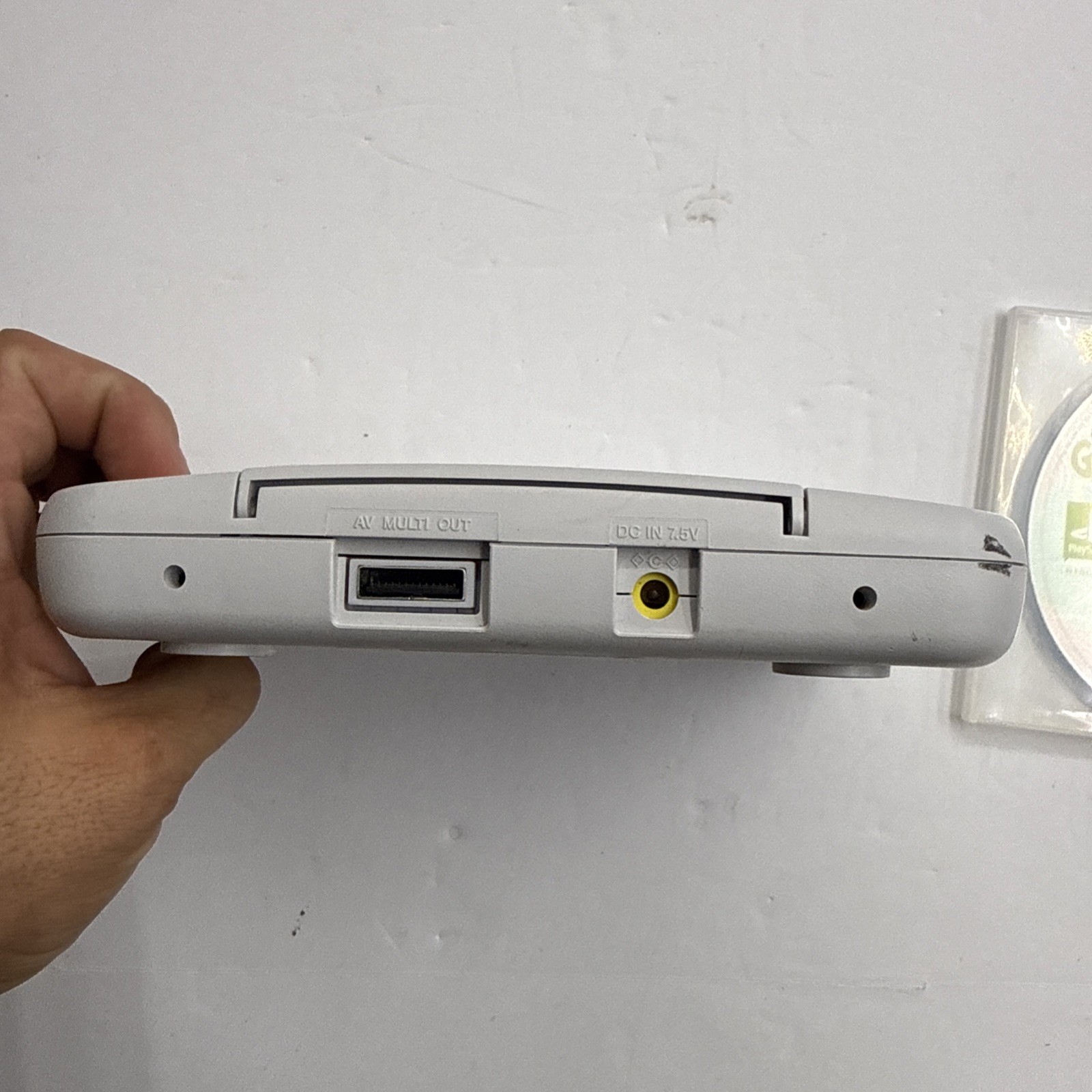 Ps1 – Sony Playstation PS One Video Game Console White Jr Slim Mini Tested 2943
