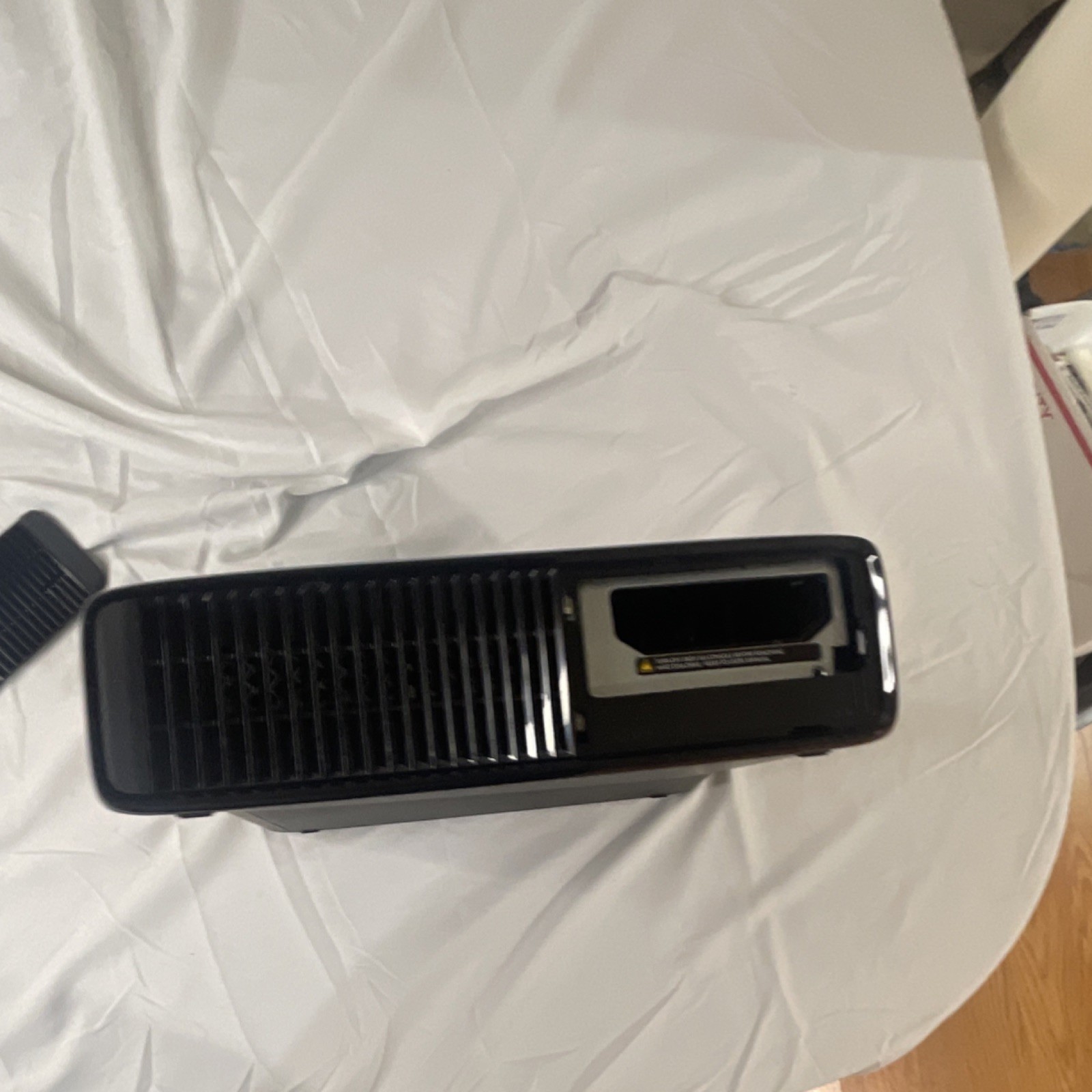 Untested Microsoft Xbox 360 S Black Home Console HDMI Wi-Fi Ethernet USB