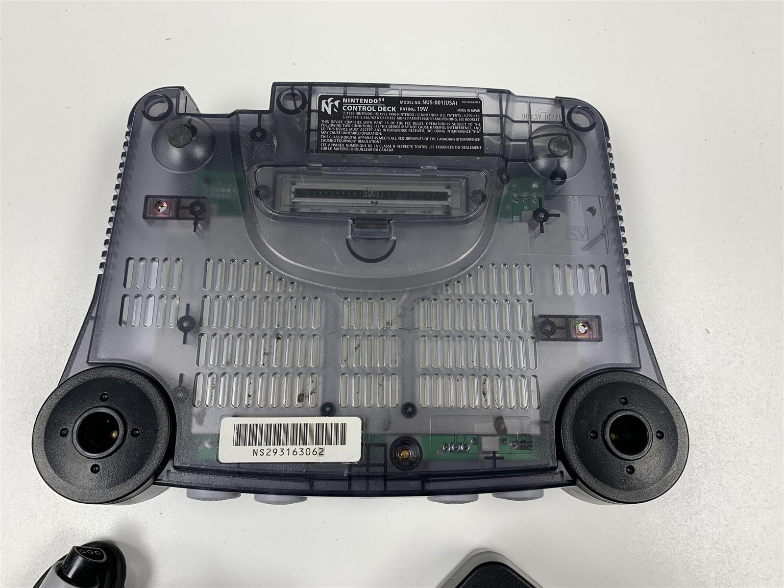 Nintendo 64 N64 Console Bundle Funtastic Smoke Grey
