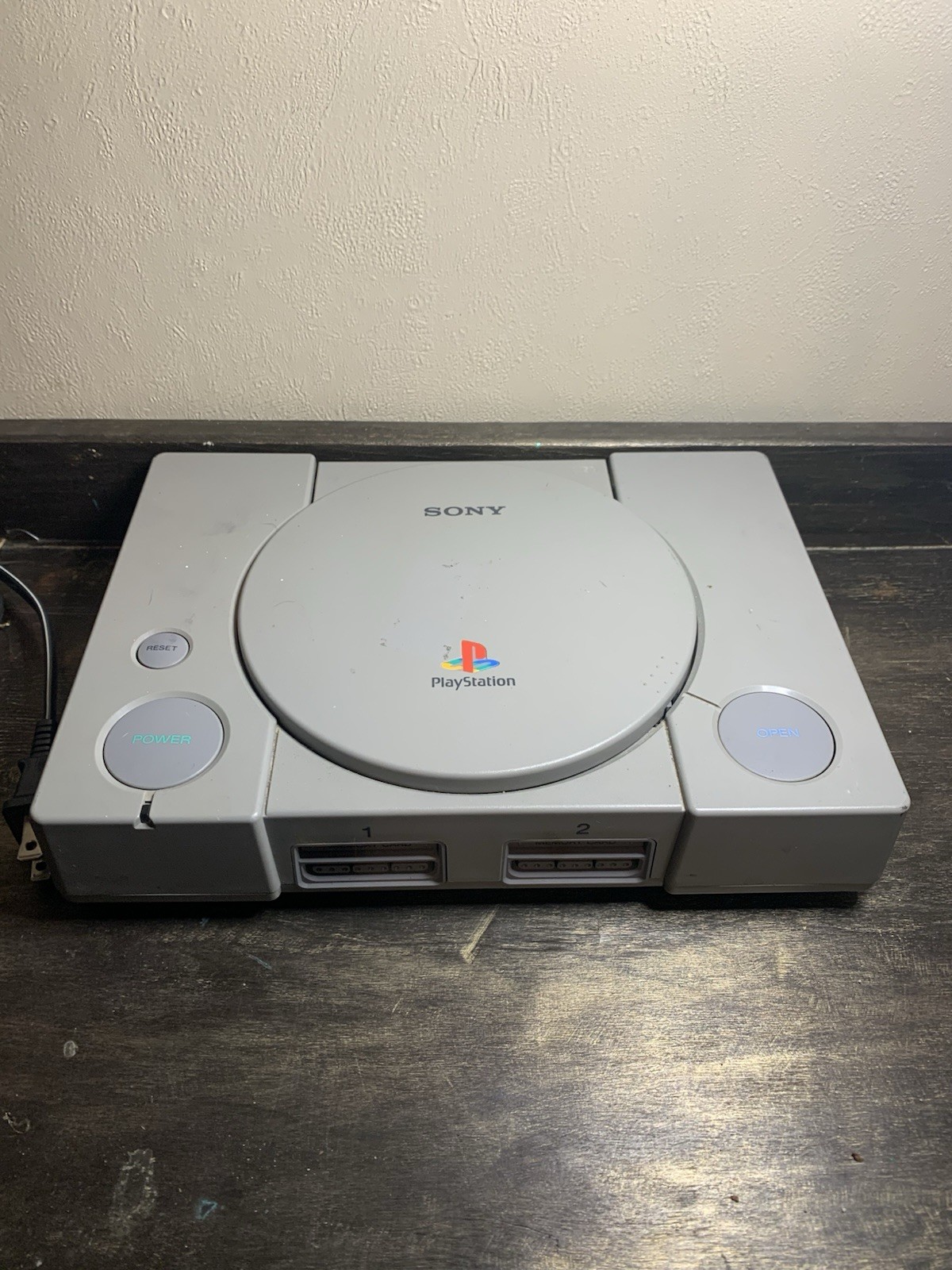 Sony PlayStation 1 Game Console – Gray 1997 Powers On Untested Further