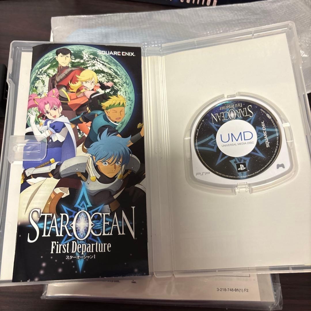 SQUARE ENIX Star Ocean 1 Eternal Edition PSP-2000 Console set Tested w/Box Used