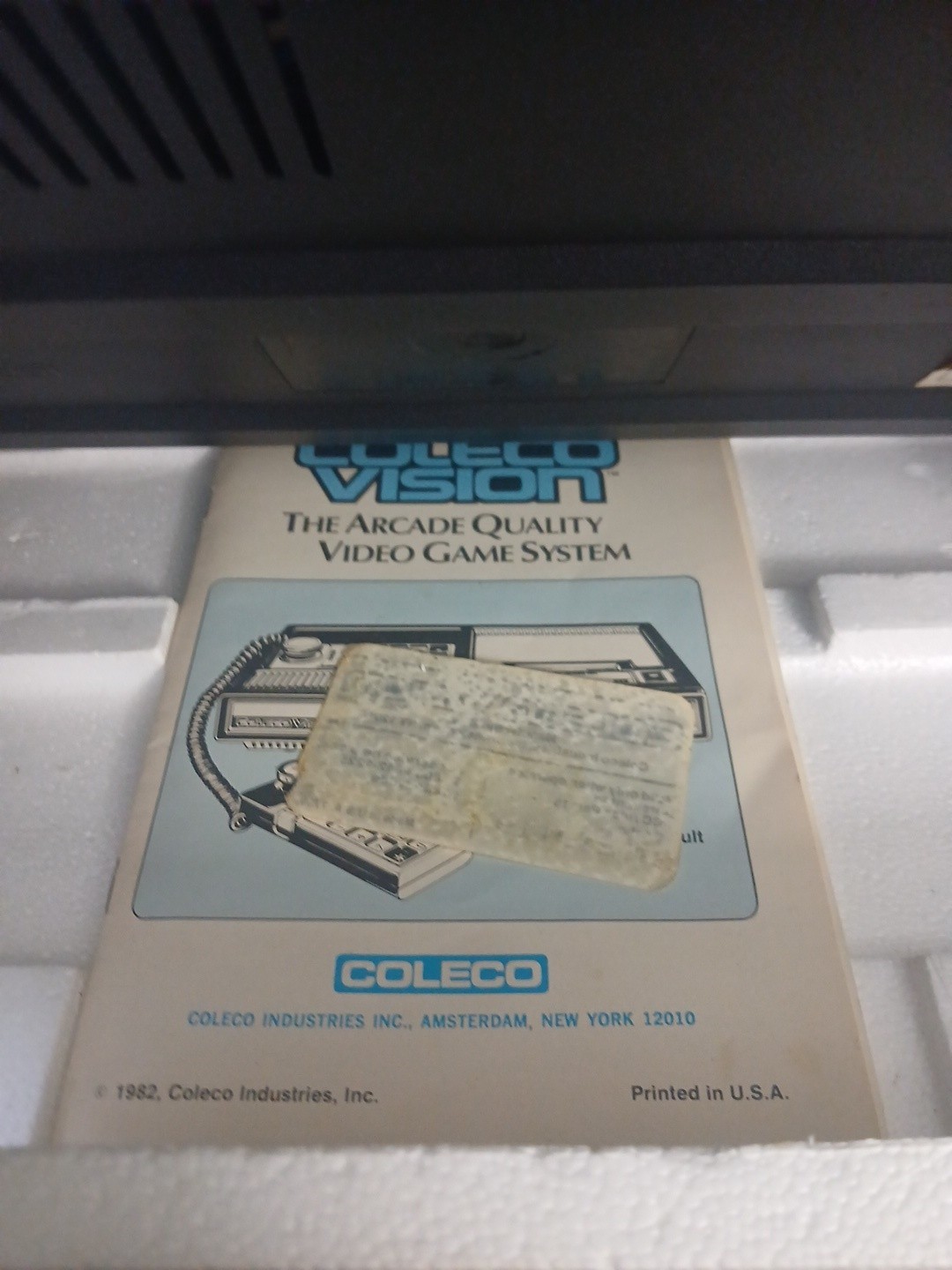ColecoVision Console Game System With 2 Contollers Complete UNTESTED