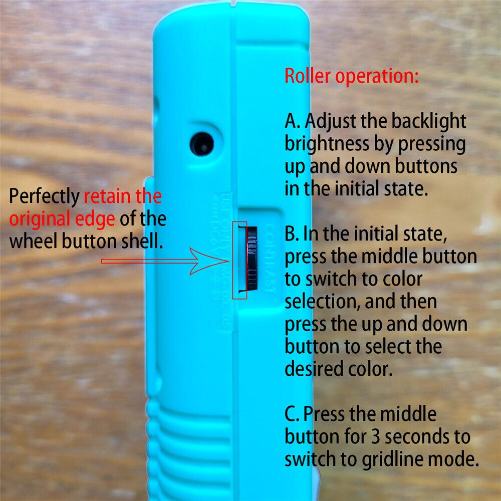 DMG Retro Pixel IPS LCD Screen Kit High Light Backlight For GameBoy GB Console