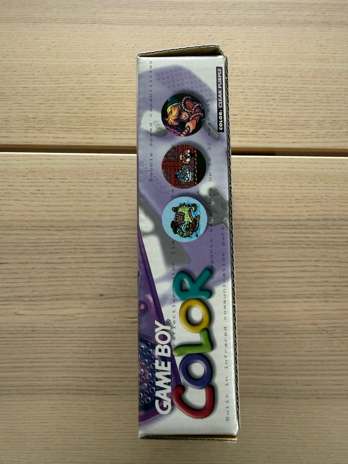 Nintendo Gameboy Color Atomic Purple CIB PRISTINE – LOT – Tested & Working!