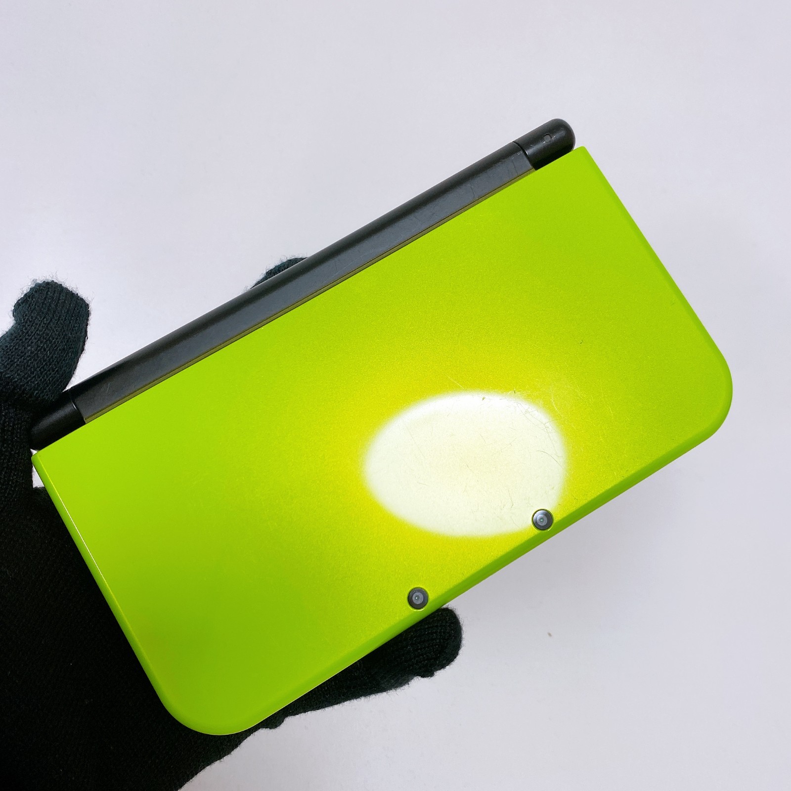 【Dual IPS w/Box】New Nintendo 3DS XL LL Lime Black Japan Tested Working Rank S