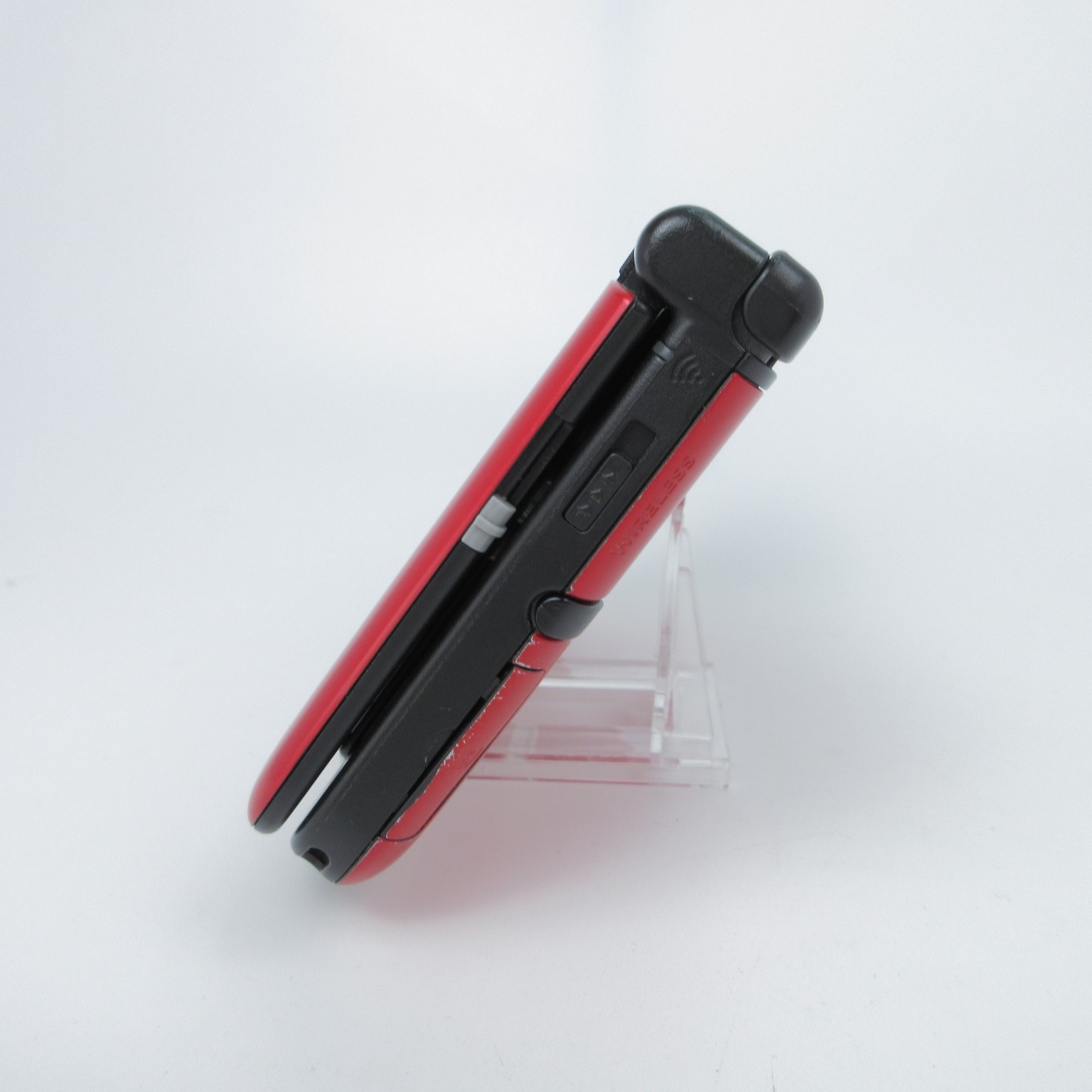 【Excellent】Nintendo 3DS LL XL Red x Black Console Japanese Edition #Arr0214/02