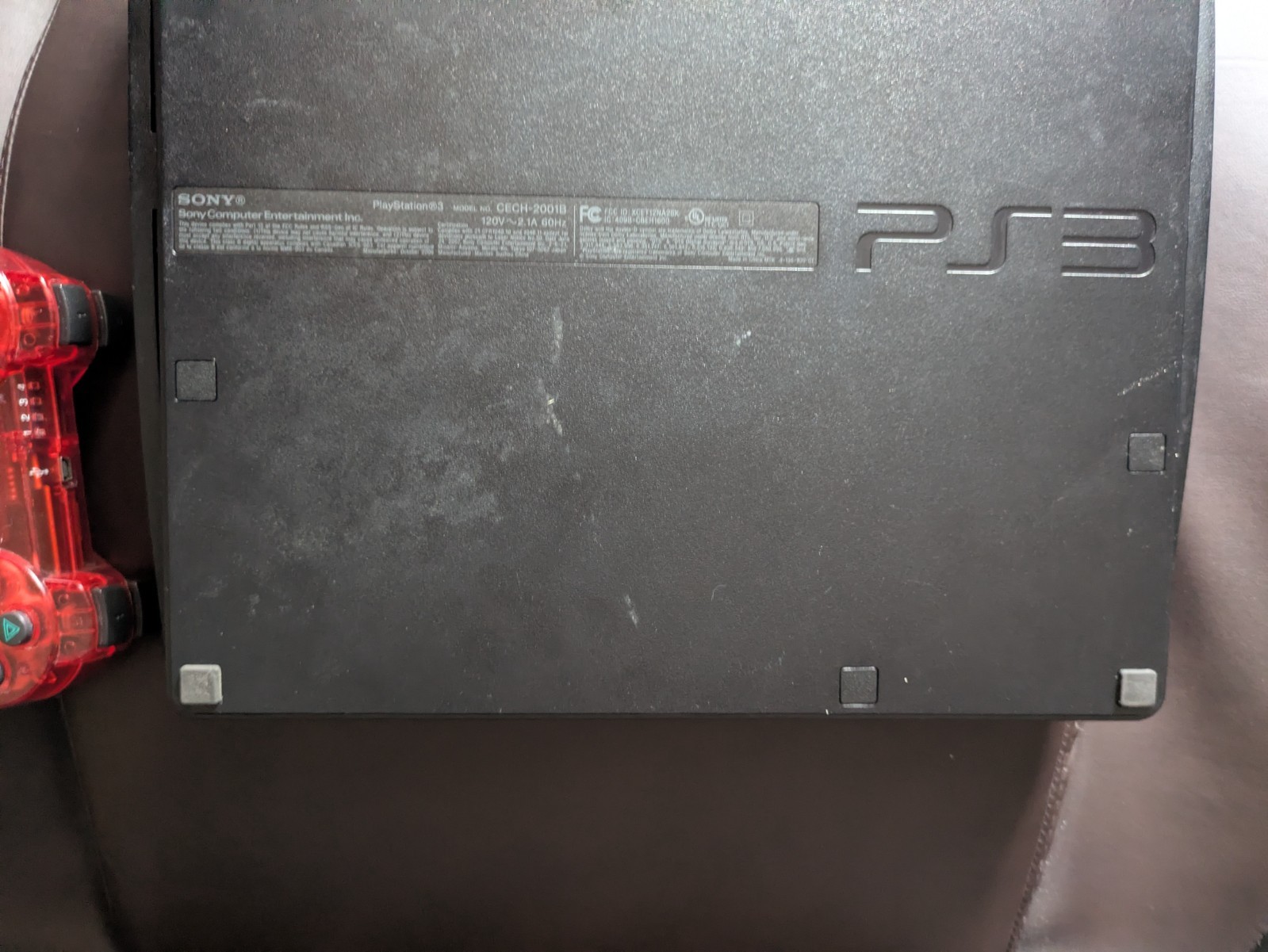 PS3 Slim 160gb | New Thermal Paste + Battery | Cords/Controller – CECH-2001B