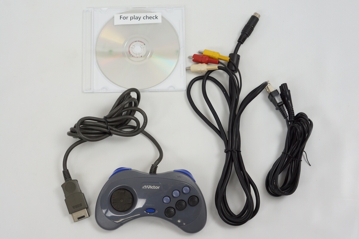 Victor V Saturn Console System Boxed RG-JX1 Tested JAPAN Game 16904332