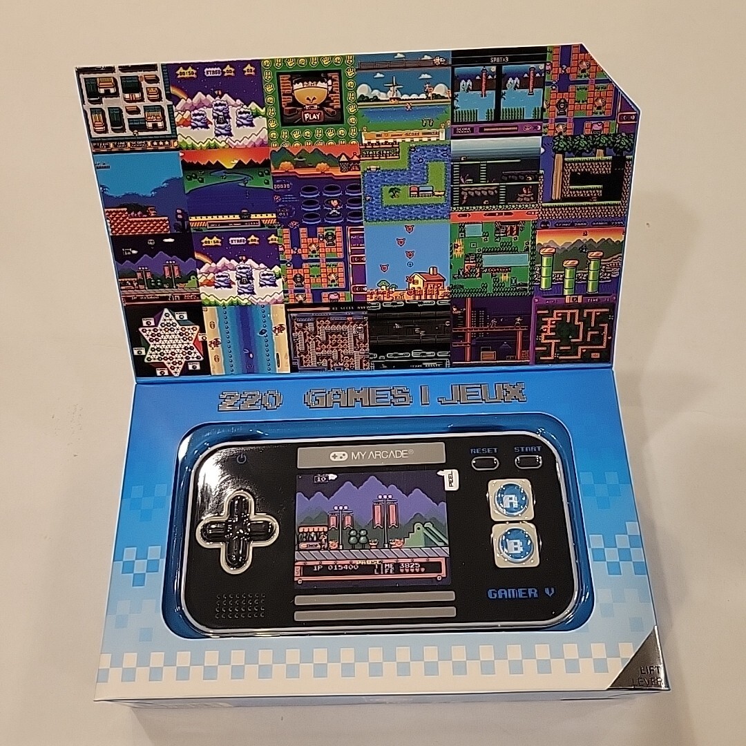 My Arcade GAMER V CLASSIC Pocket Portable Gaming System 220 Retro Games New