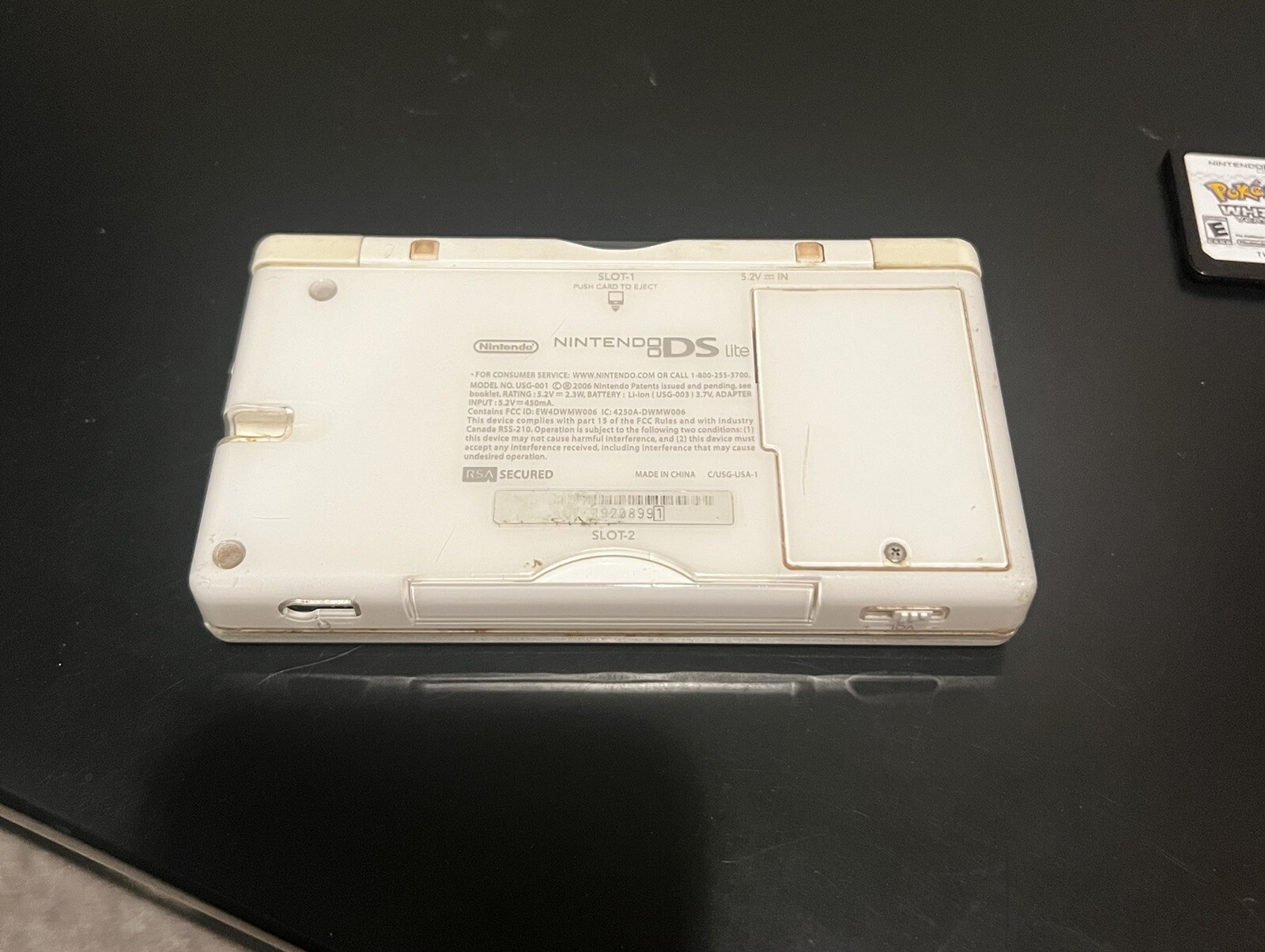 Nintendo DS Lite Handheld System – White (13306461)