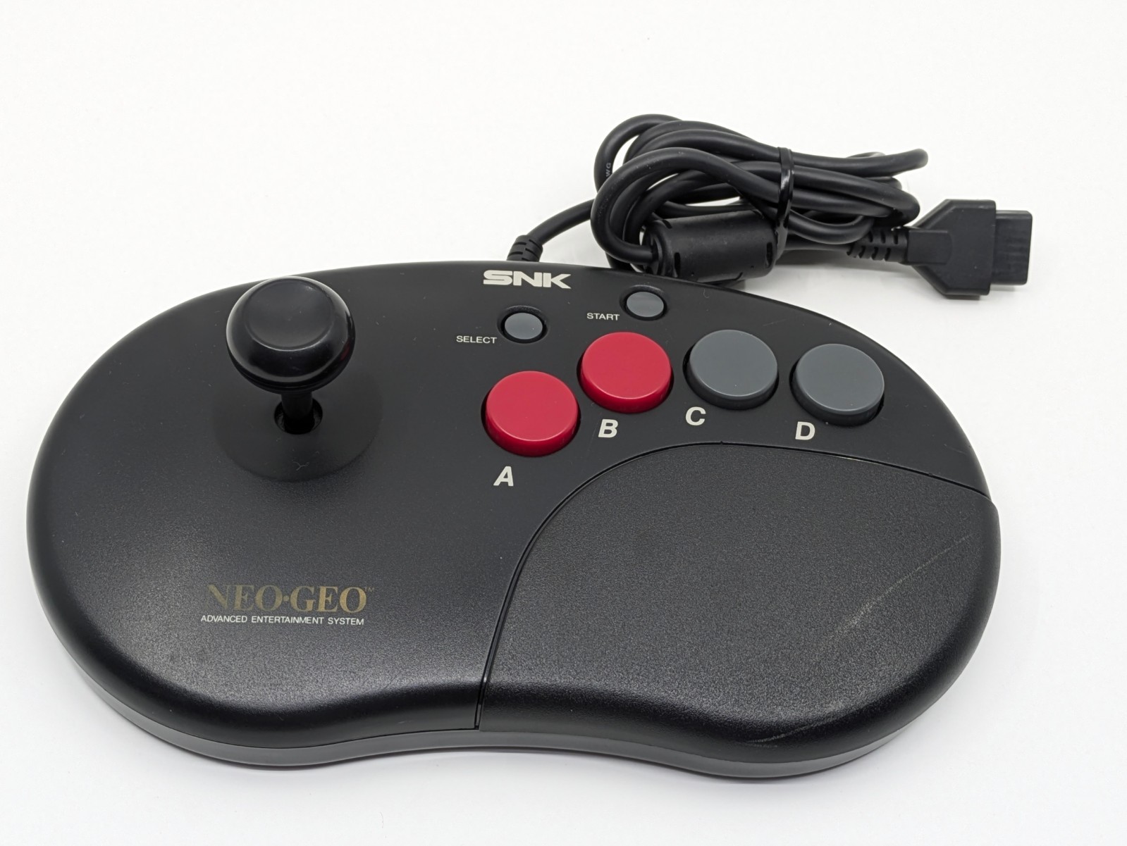 Neo Geo CD CD-T01 Console SNK w/ 2 Controller AC Adapter Tested Japan