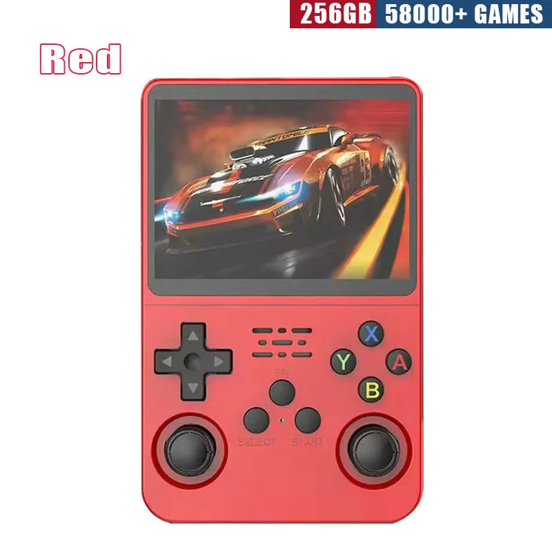 R36S Retro Portable Gaming Device With Built In Games 64GB/128GB/256GB