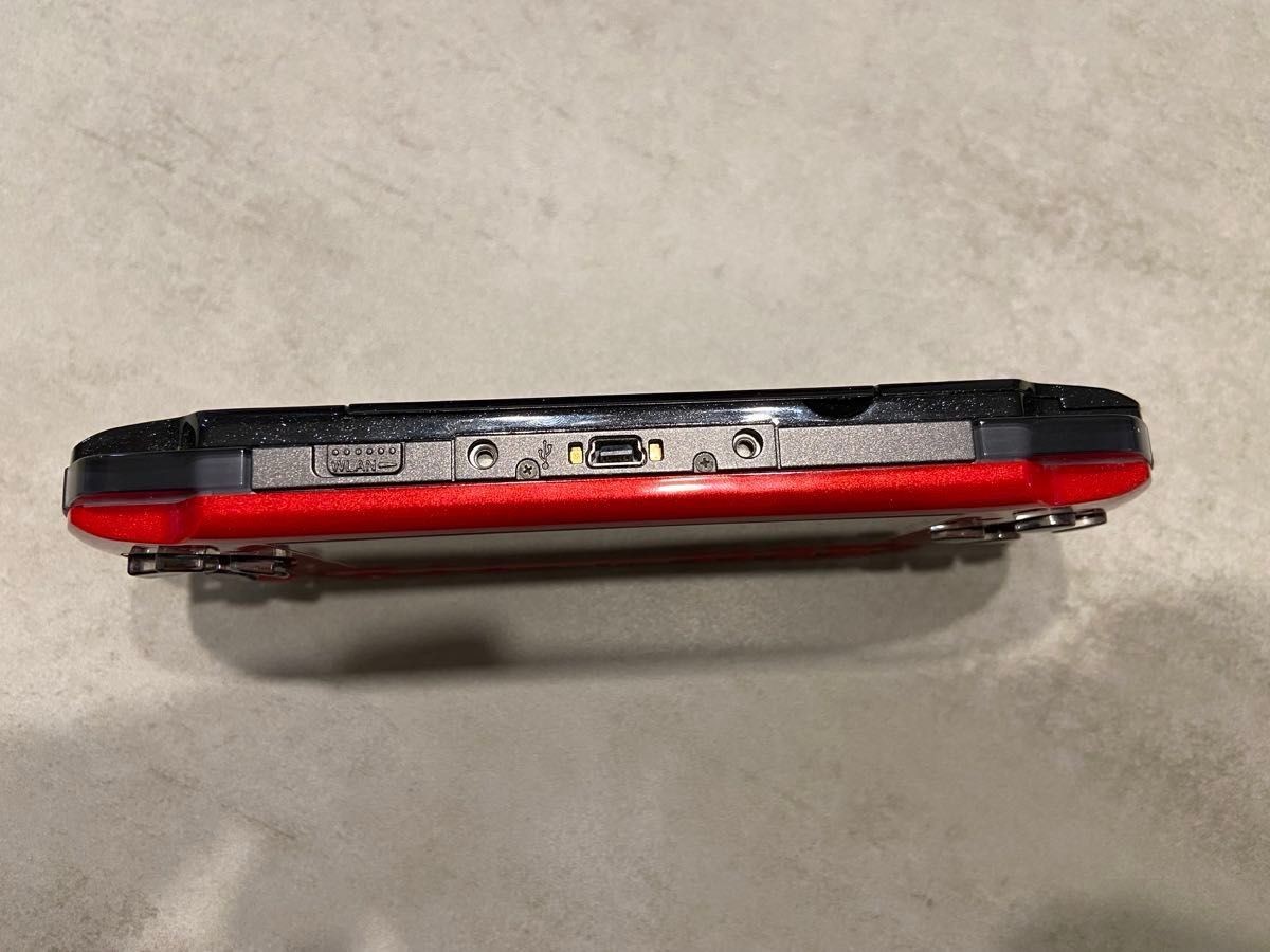 PSP-3000RR Red Limited Edition Console with Charger & Case