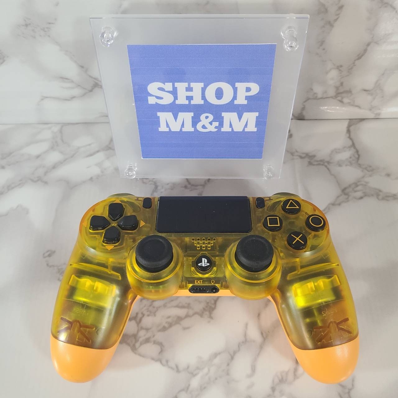 Sony 4 PS4 Dualshock 4 DEATH STRANDING Yellow Wireless Controller Select Rank