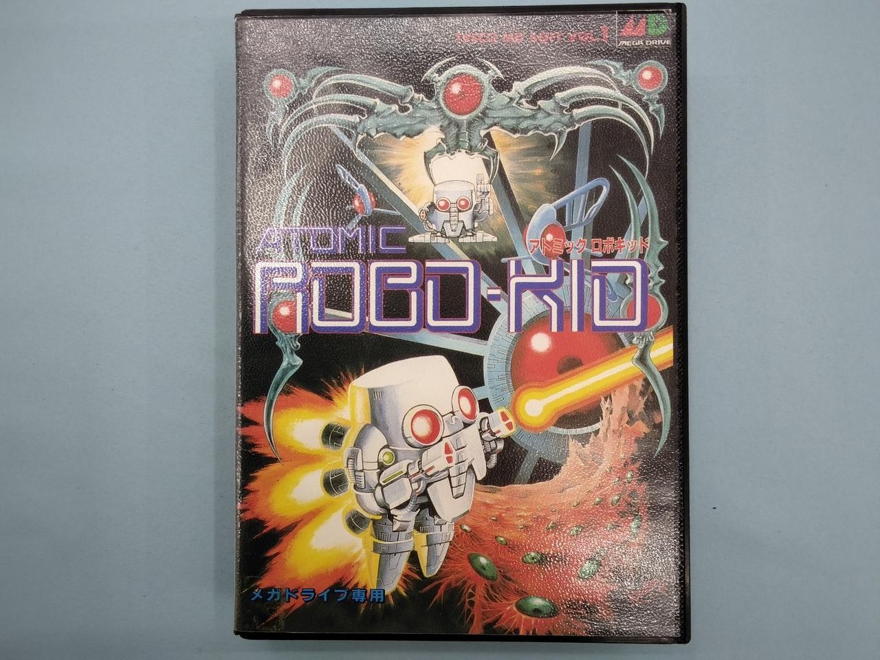 Treco Atomic Robo Kid Classic Sega Game Hollow Sticker Damage