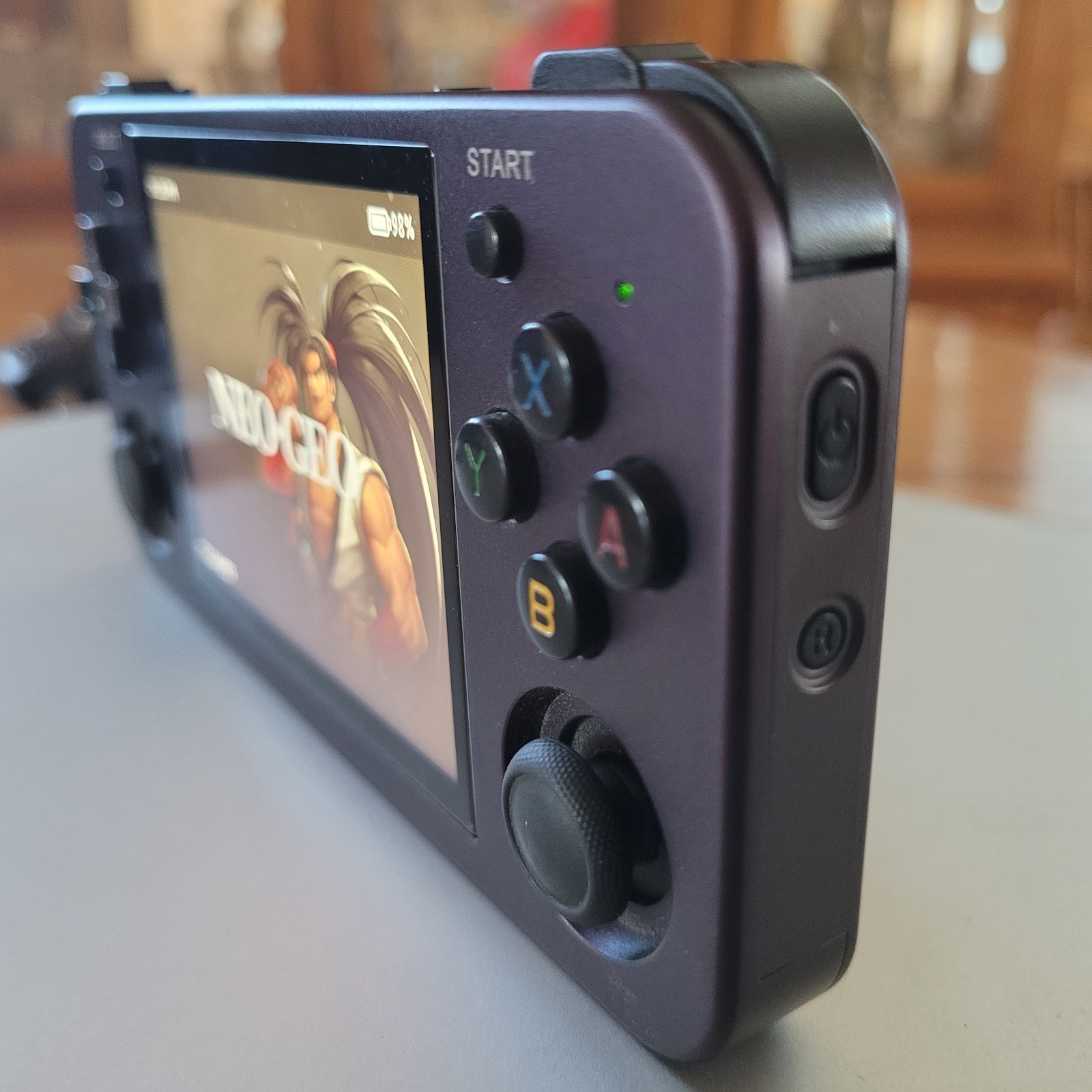 Anbernic RG35XX 64GB+128GB Android/Linux Handheld Console Aluminum Alloy Purple