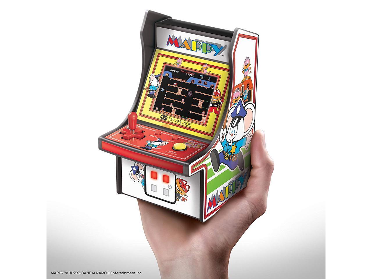 MY ARCADE Bandai Namco MAPPY 6″ Micro Arcade Machine Portable Handheld Video Gam