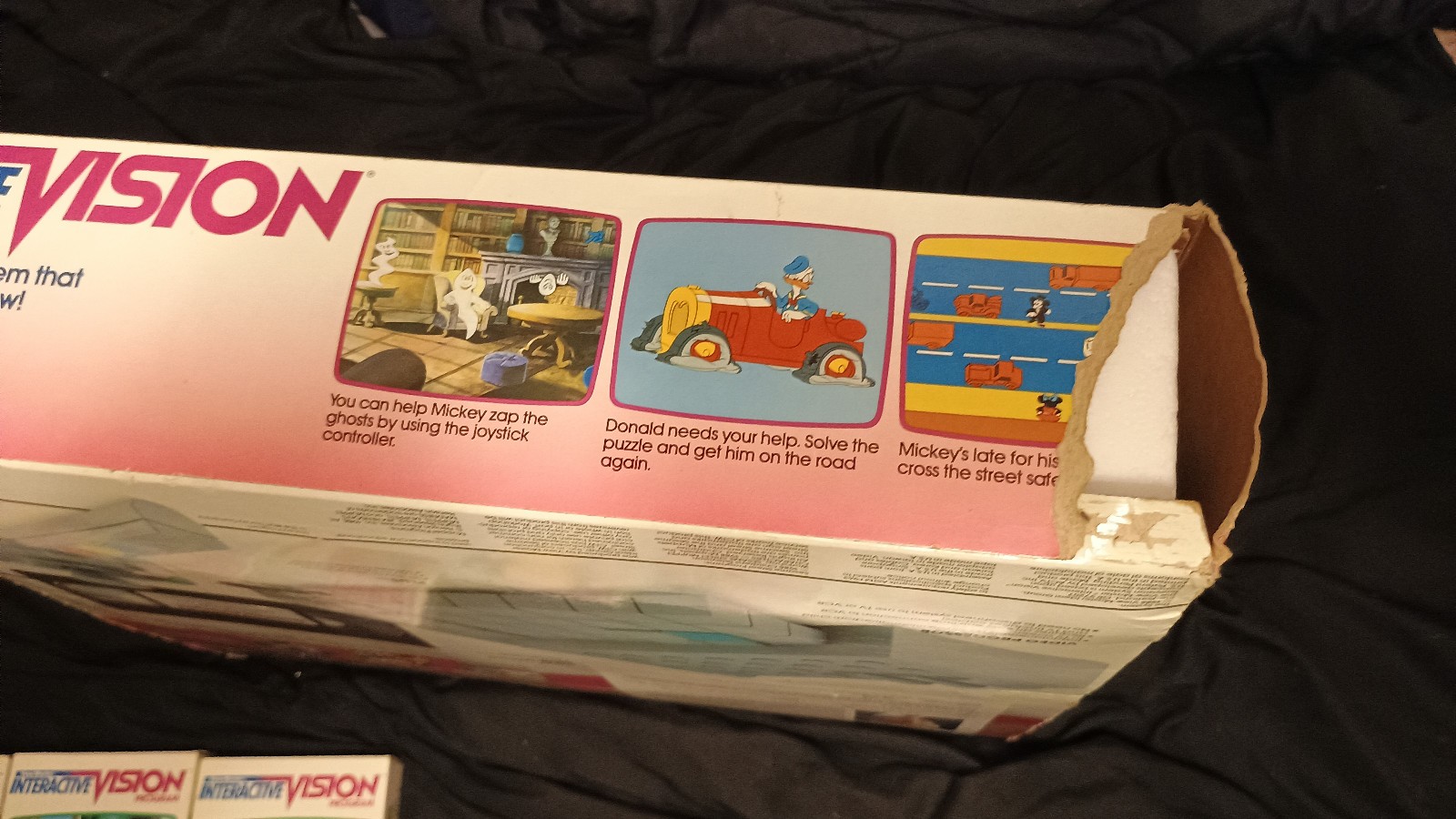View Master Interactive Vision With Box & All 7 VHS Tapes 1988