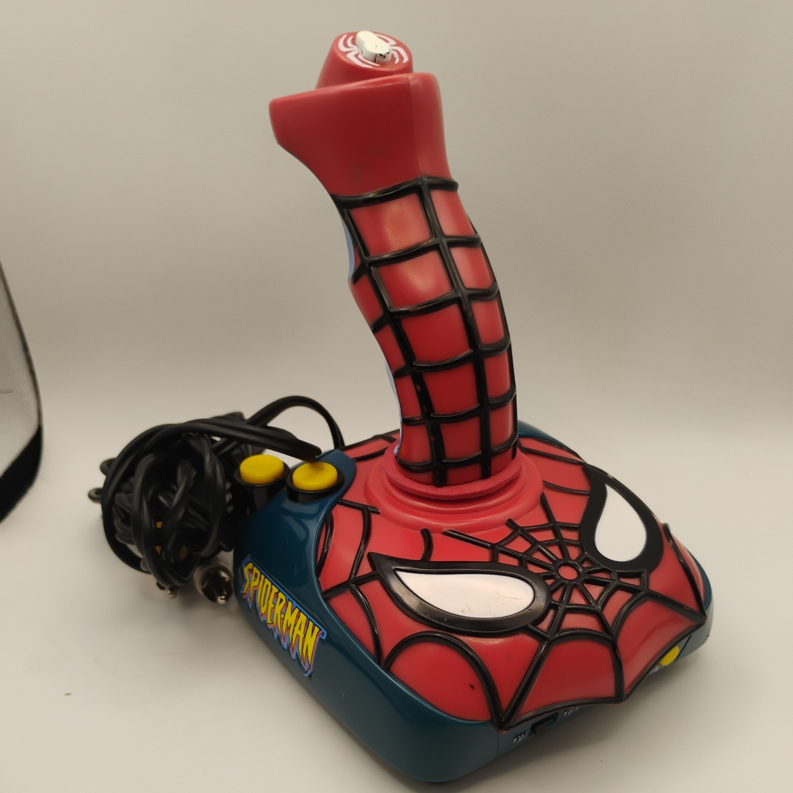 Marvel Spider-Man Plug & Play Microconsole Joystick Red Blue Black Composite RCA