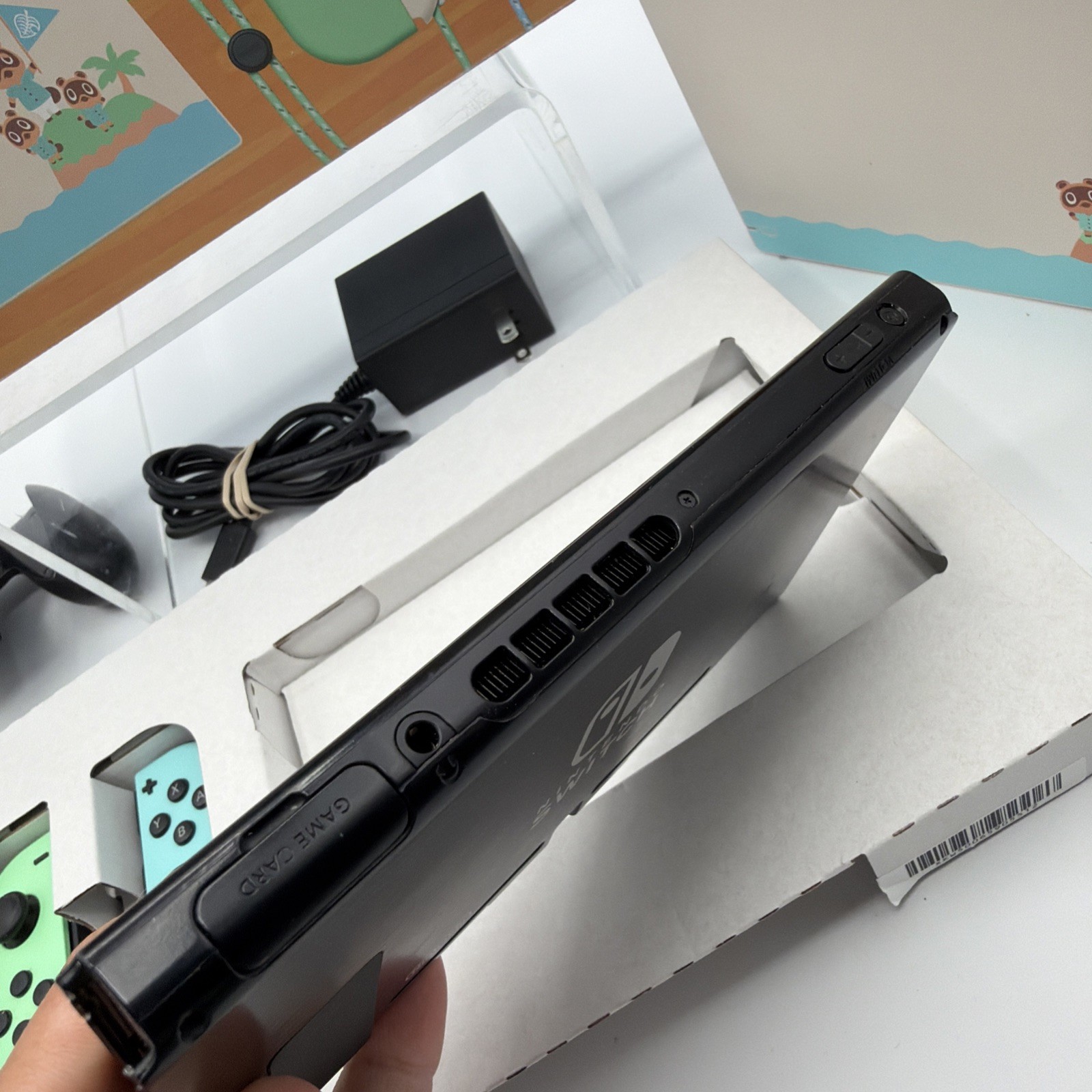 Nintendo Switch Console Animal Crossing Limited Edition Boxed Joy-Con Dock Set