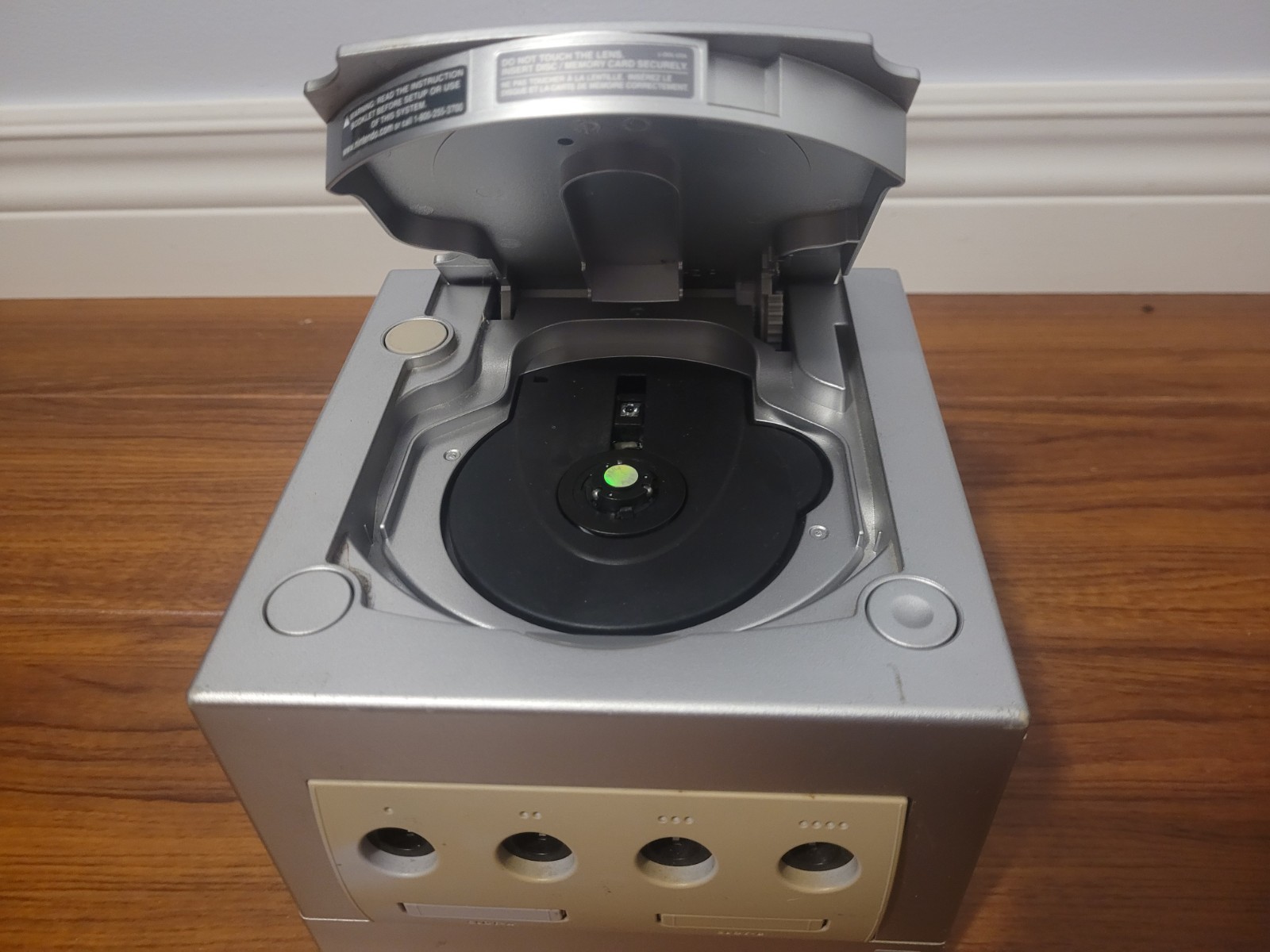 Nintendo GameCube Silver DOL-101 & Black DOL-001 Consoles Only Parts or Repair