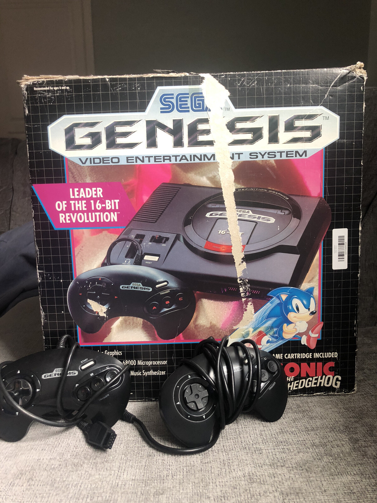 SEGA SG-10037-2 Genesis Mini Game Console – Black