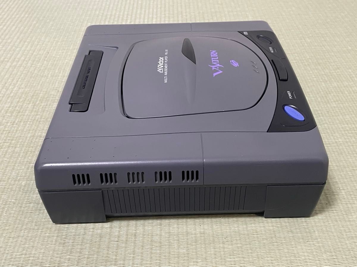 Victor V Saturn RG JX1 console with controller and box Tested Working Japan