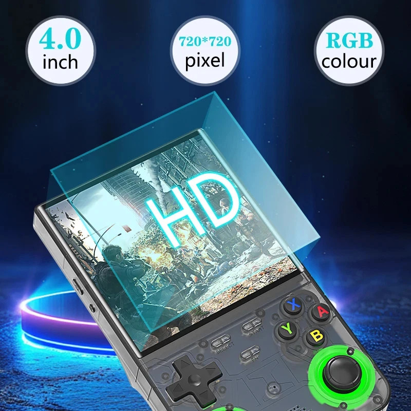 R36 Ultra 2026 Open Source R36S Video Game Console Linux System 4.0 Inch IPS