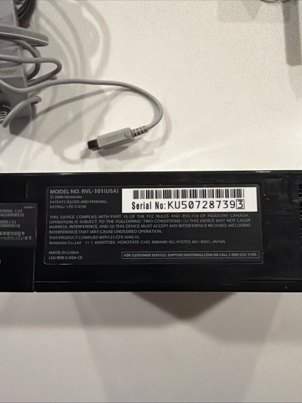 Nintendo Wii Black Console With Remote And Two Games Bundle Tested & Working