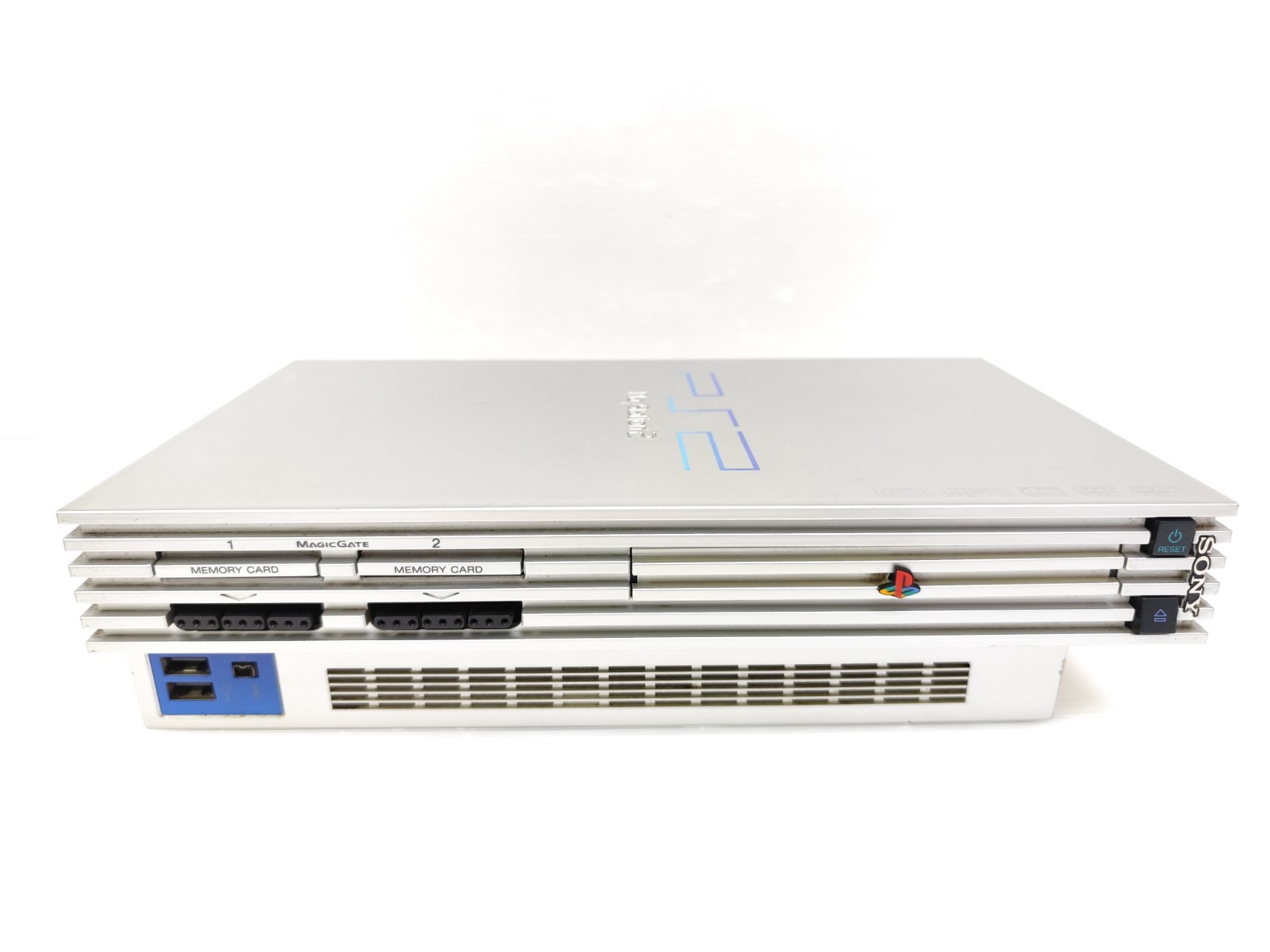 PS2 Limited Console SCPH-30000 European Automobile Metallic Silver Region JAPAN