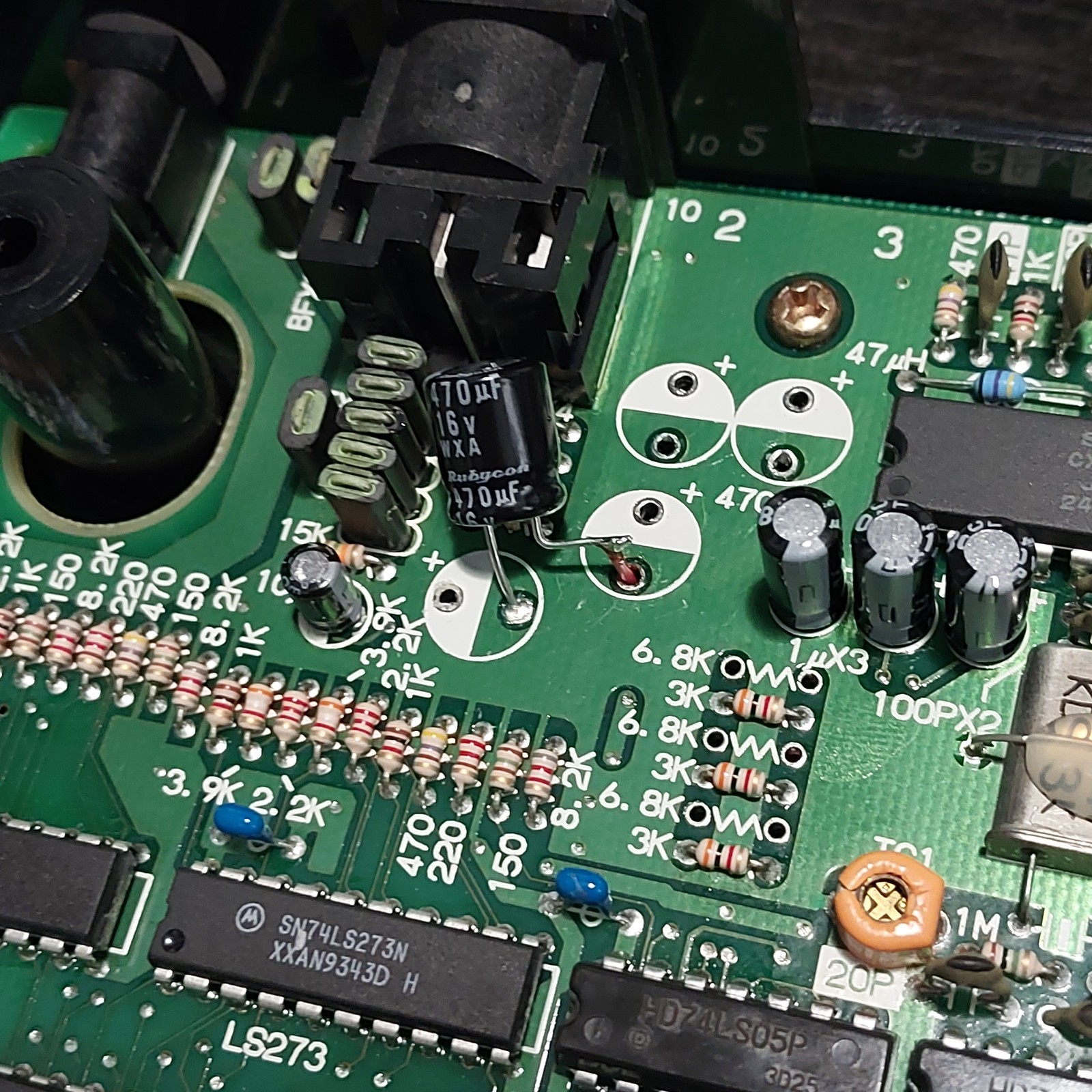 SNK NEO GEO AES Japanese Console RGB Bypass BIOS Socket Recap #264374 AES3-6