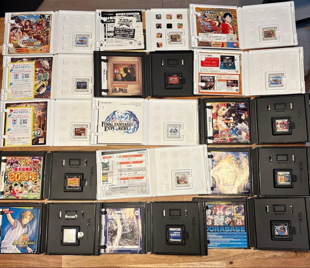 3DS/2DS/DS New Nintendo 3Dsll Main Unit Ds 3Ds Software 52 Pcs Bulk Sal Japan