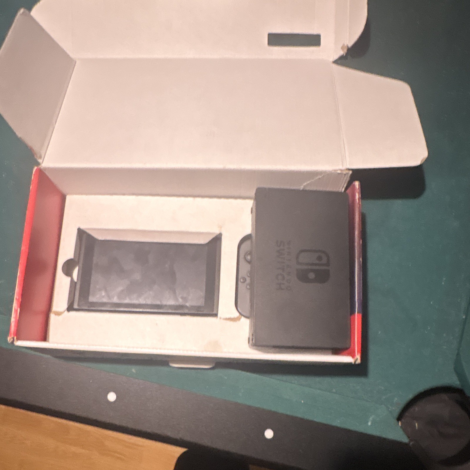 Nintendo Switch HAC-001(-01) Gray Console w/ Dock, Box, 32GB, 1080p